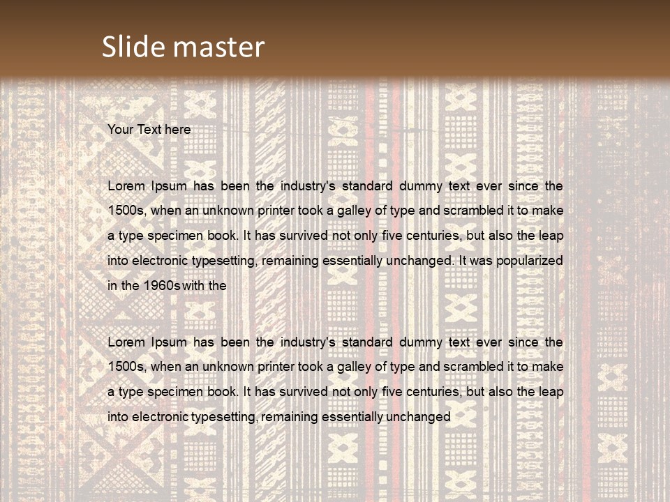 Office Profe Ional Chair PowerPoint Template