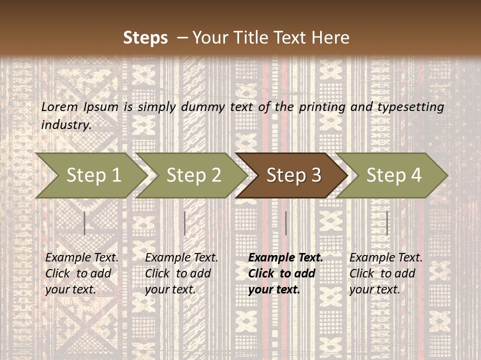 Office Profe Ional Chair PowerPoint Template
