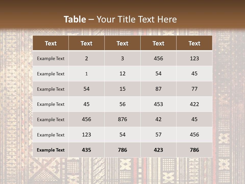 Office Profe Ional Chair PowerPoint Template