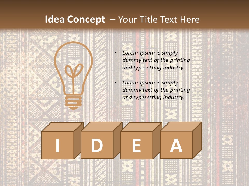 Office Profe Ional Chair PowerPoint Template