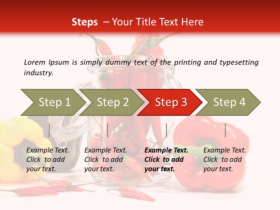 Chili Fiery Salsa PowerPoint Template