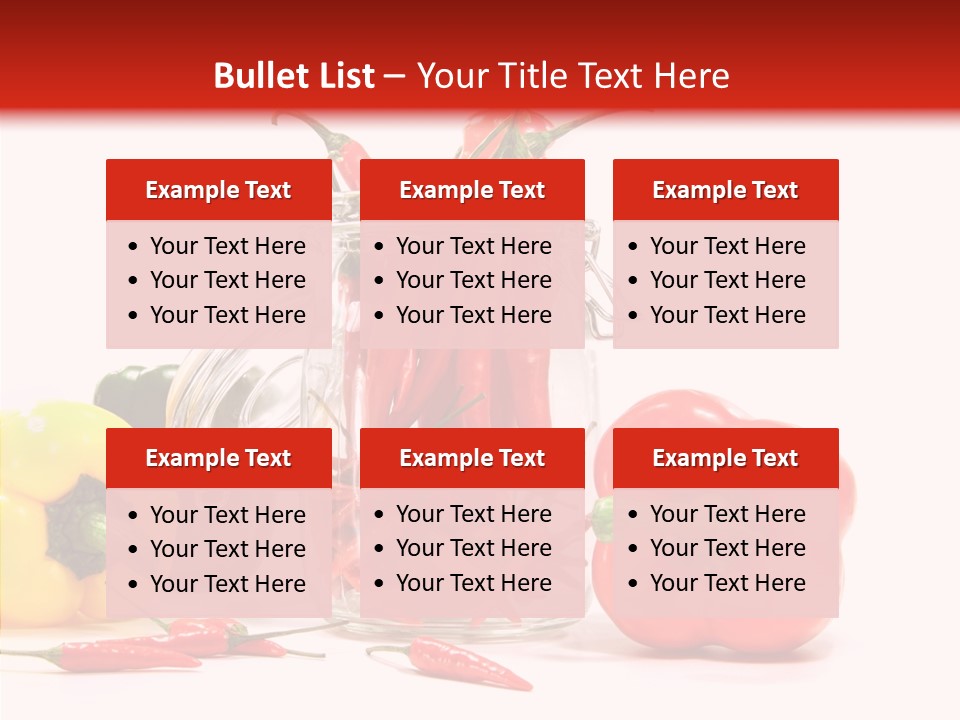 Chili Fiery Salsa PowerPoint Template