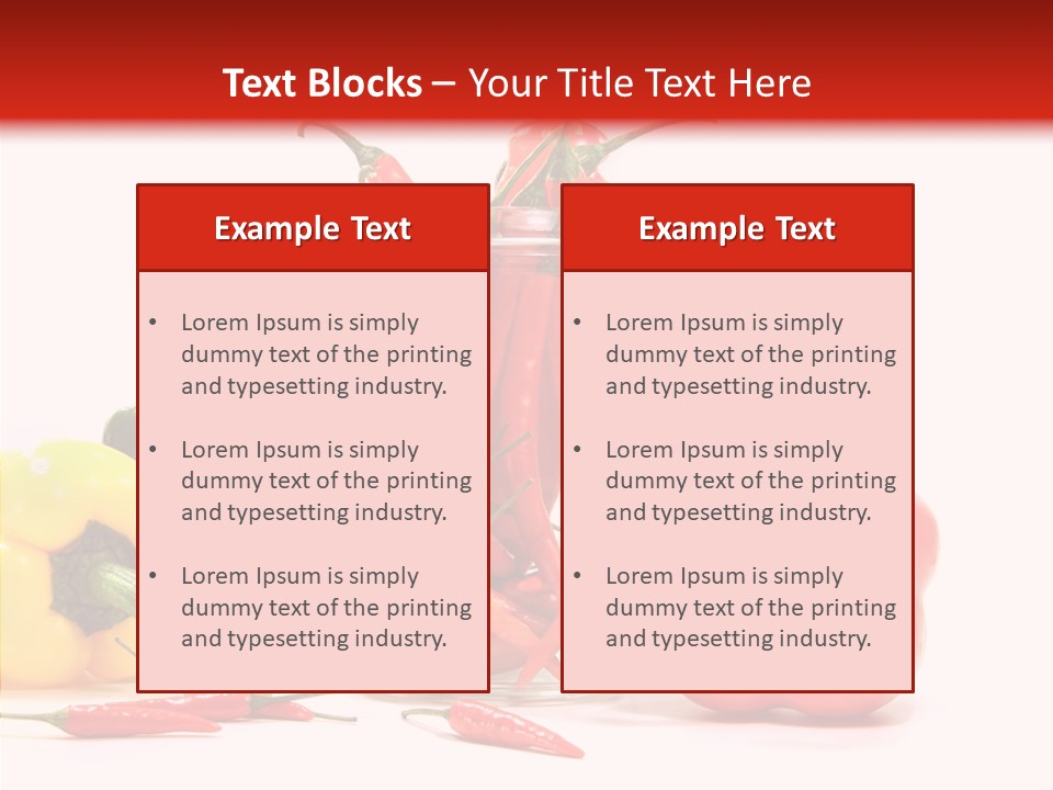 Chili Fiery Salsa PowerPoint Template