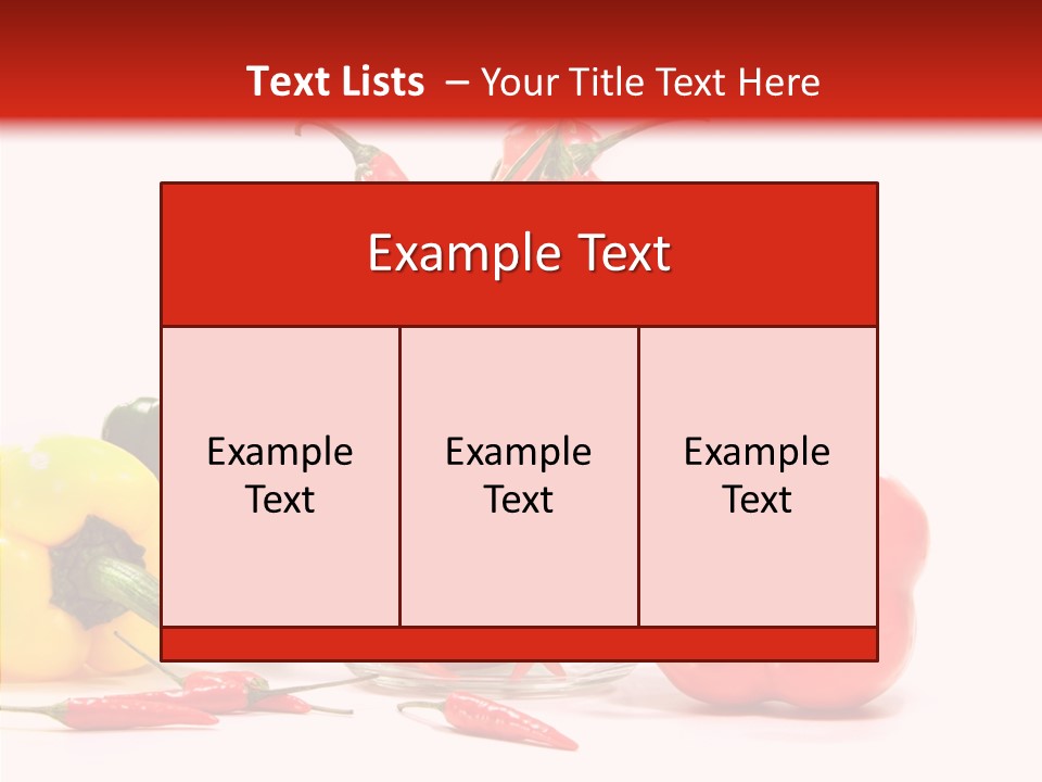 Chili Fiery Salsa PowerPoint Template