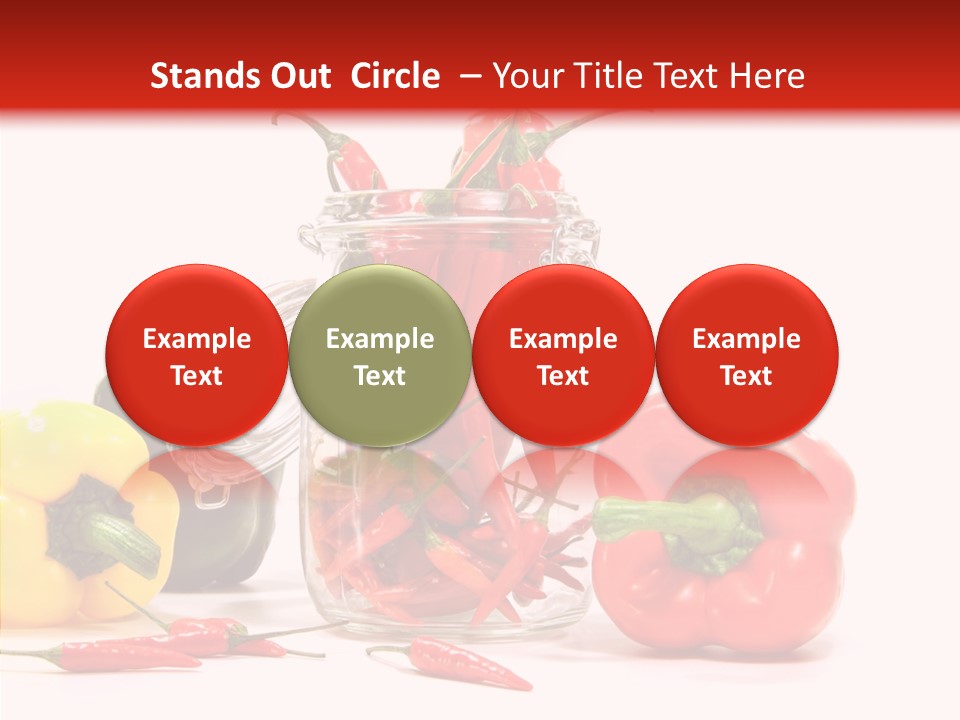 Chili Fiery Salsa PowerPoint Template
