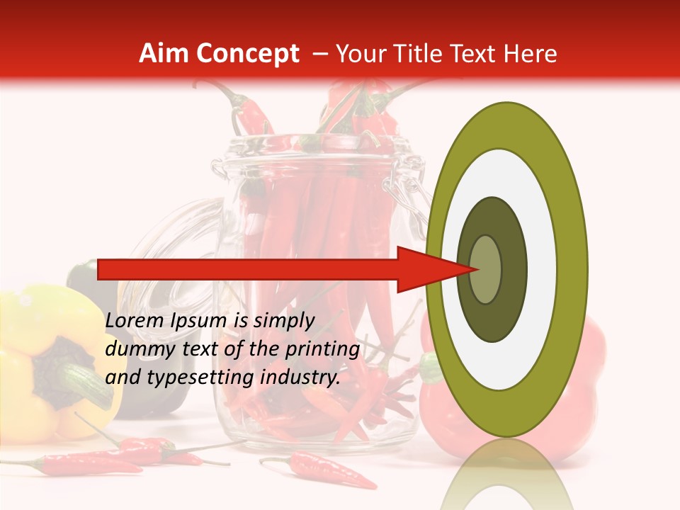 Chili Fiery Salsa PowerPoint Template