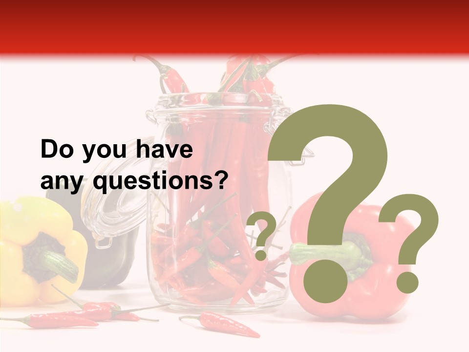 Chili Fiery Salsa PowerPoint Template