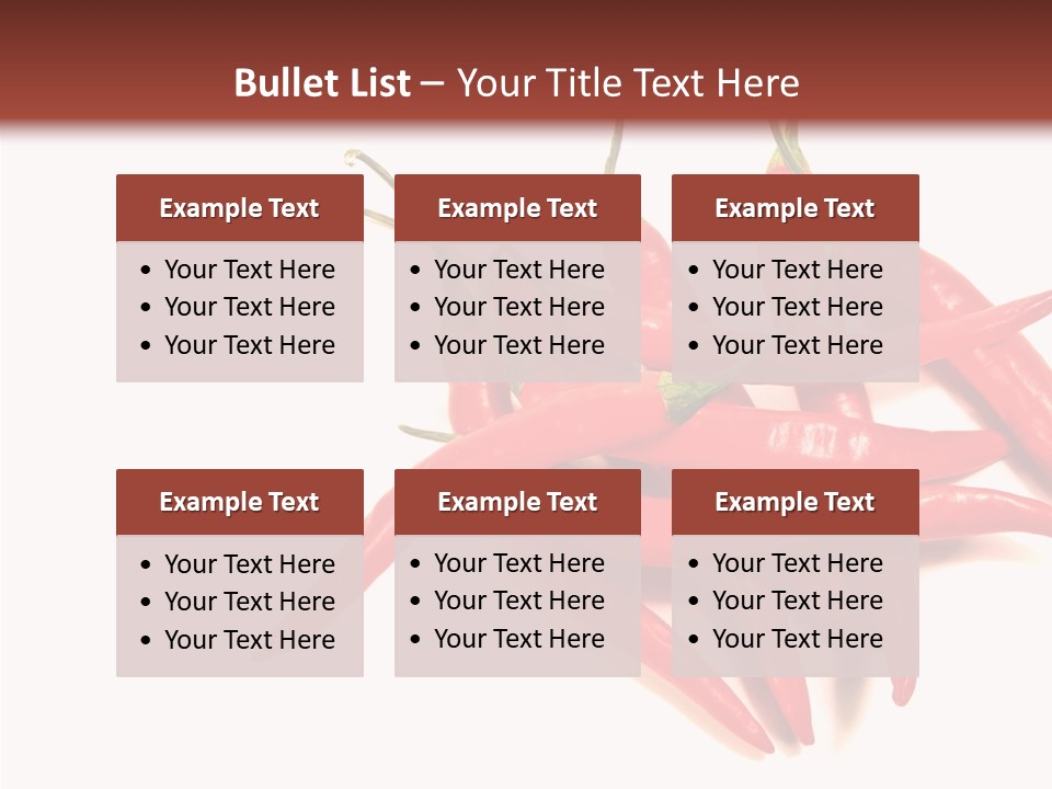 Image Spice Closeup PowerPoint Template