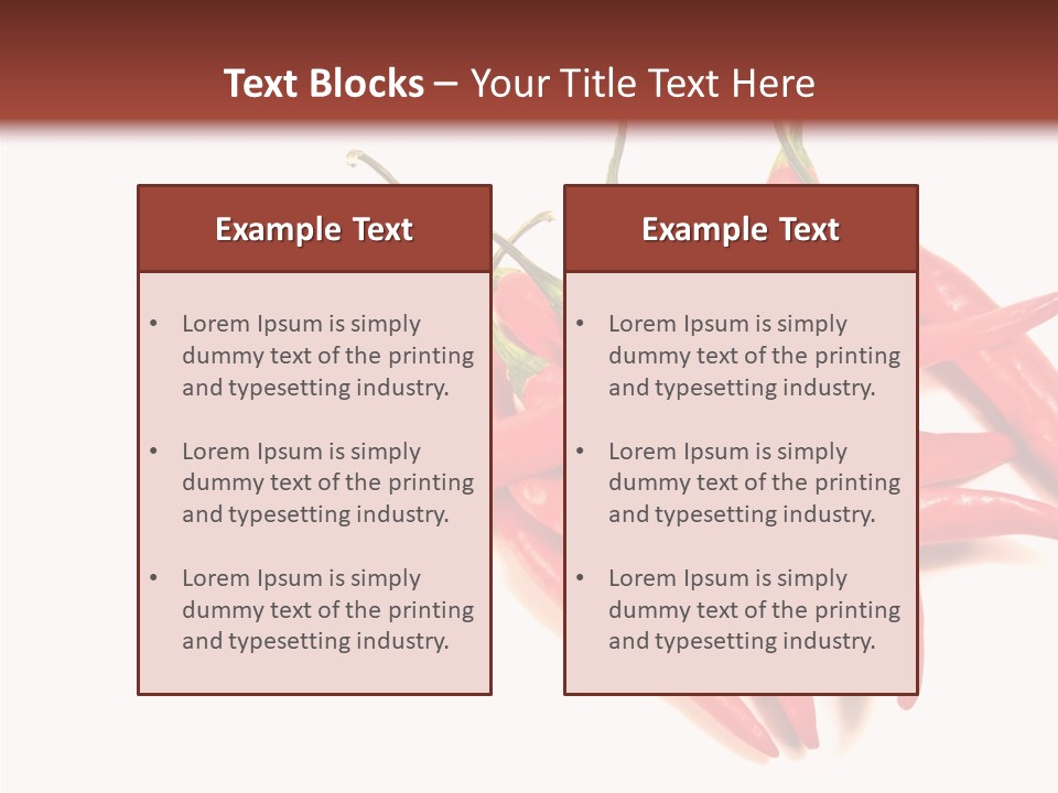 Image Spice Closeup PowerPoint Template