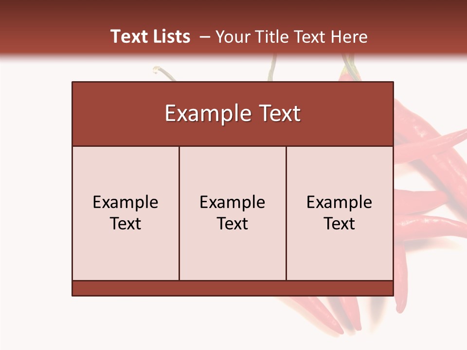 Image Spice Closeup PowerPoint Template