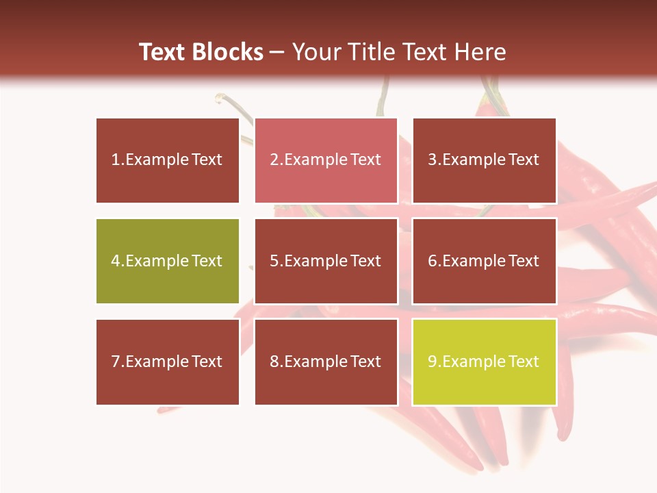 Image Spice Closeup PowerPoint Template