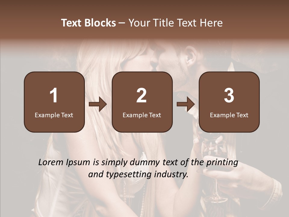 Romance Love Happiness PowerPoint Template