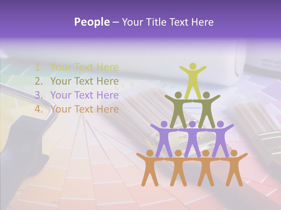 Group Human Corporation PowerPoint Template