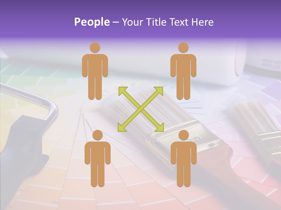 Group Human Corporation PowerPoint Template