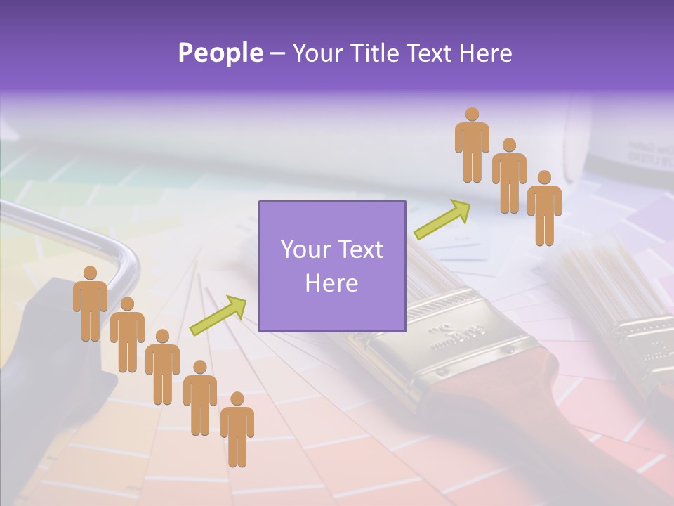 Group Human Corporation PowerPoint Template