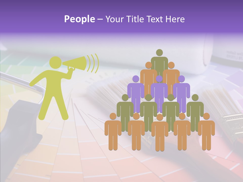 Group Human Corporation PowerPoint Template