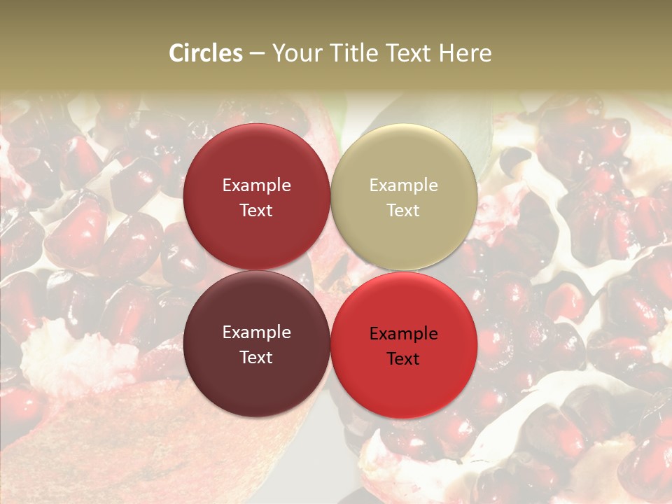 Eat Sweet Juice PowerPoint Template