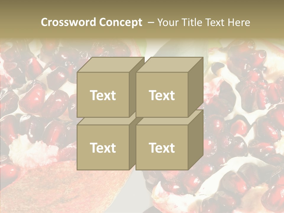 Eat Sweet Juice PowerPoint Template