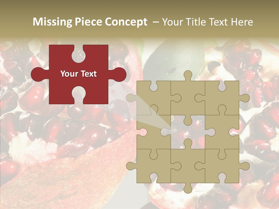 Eat Sweet Juice PowerPoint Template