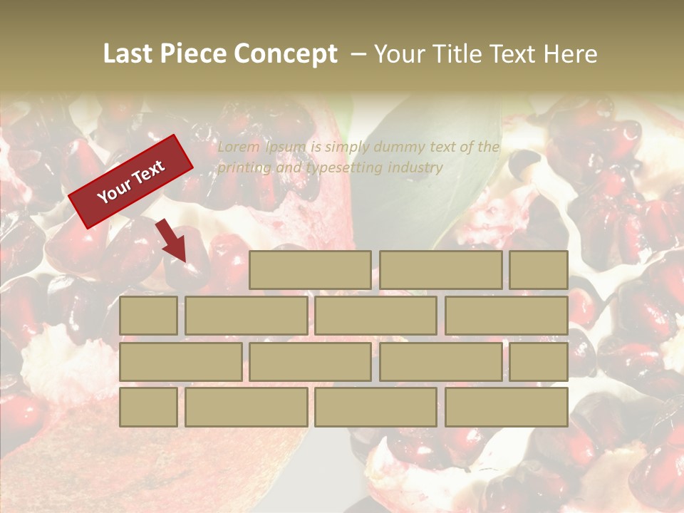 Eat Sweet Juice PowerPoint Template