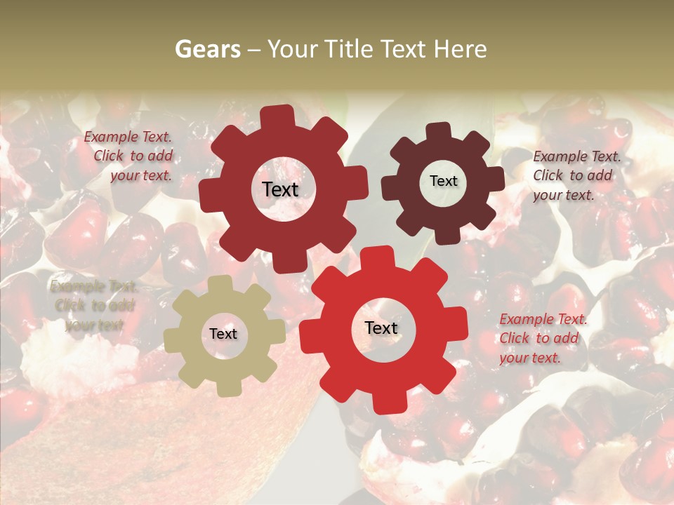 Eat Sweet Juice PowerPoint Template