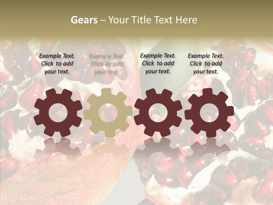 Eat Sweet Juice PowerPoint Template