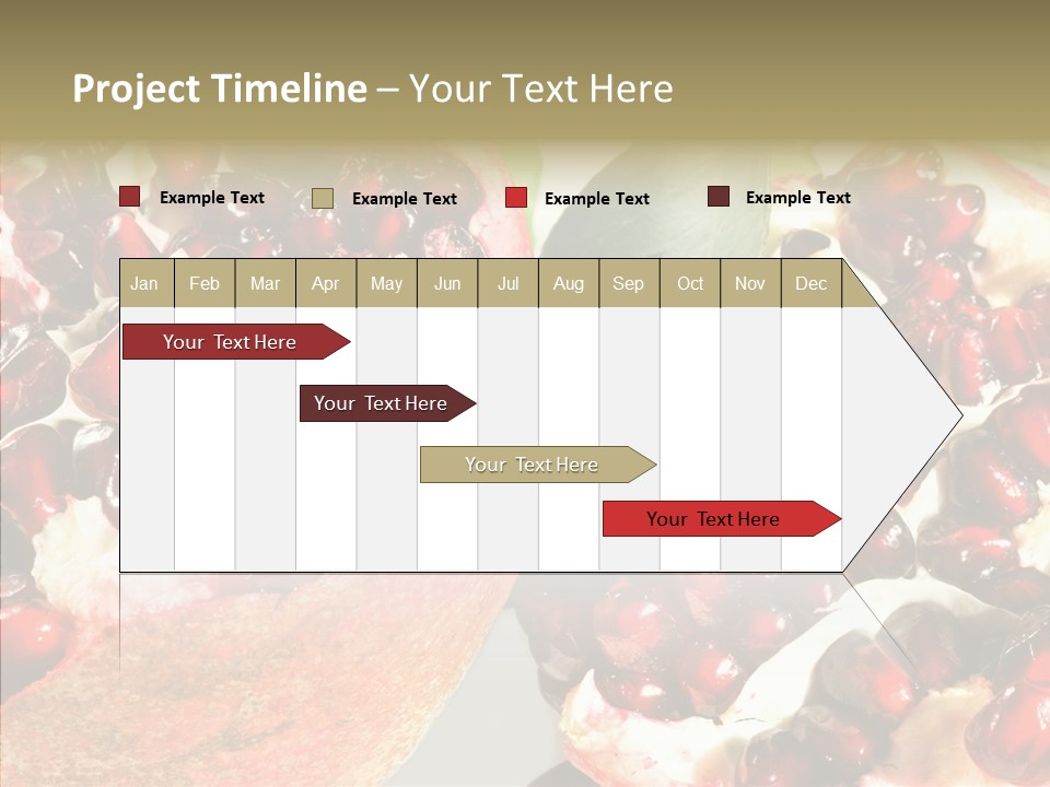 Eat Sweet Juice PowerPoint Template