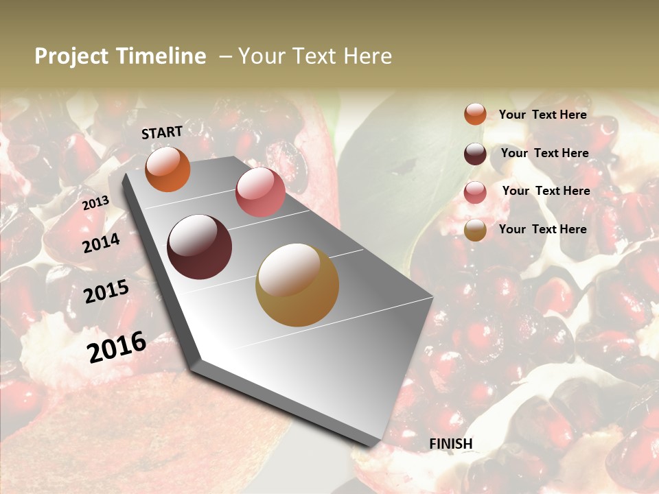 Eat Sweet Juice PowerPoint Template