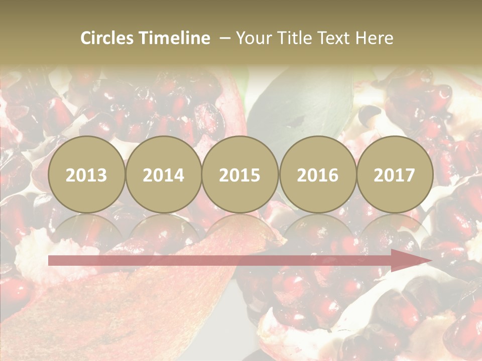 Eat Sweet Juice PowerPoint Template