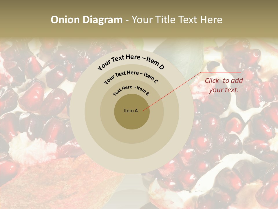 Eat Sweet Juice PowerPoint Template