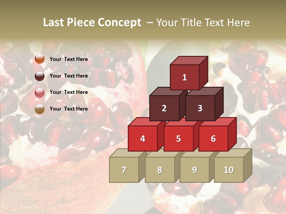 Eat Sweet Juice PowerPoint Template