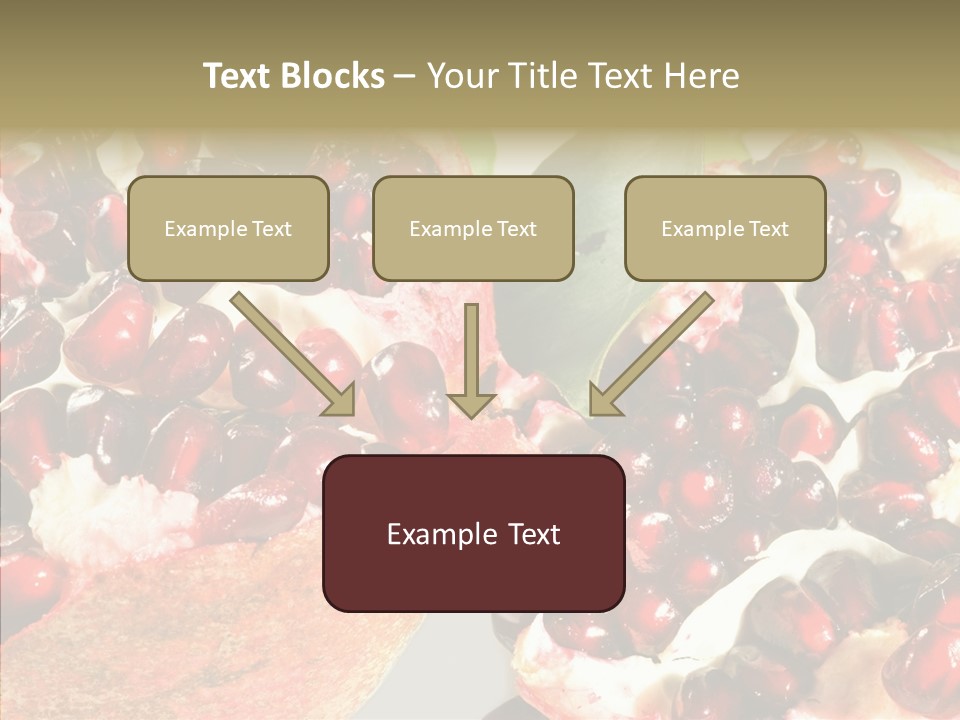 Eat Sweet Juice PowerPoint Template