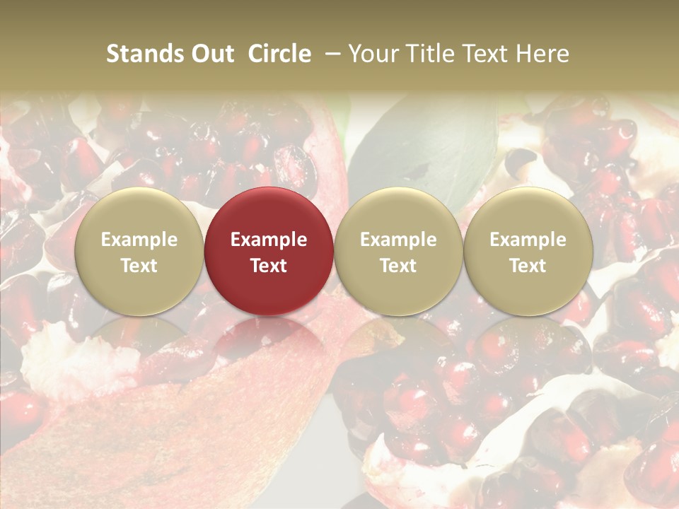 Eat Sweet Juice PowerPoint Template