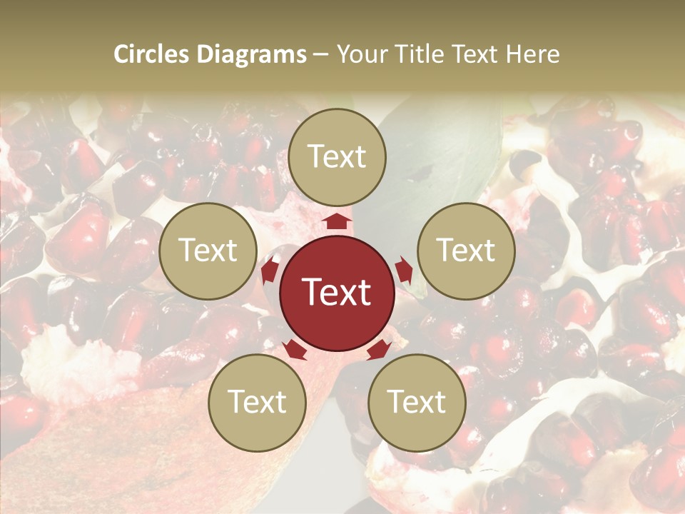 Eat Sweet Juice PowerPoint Template