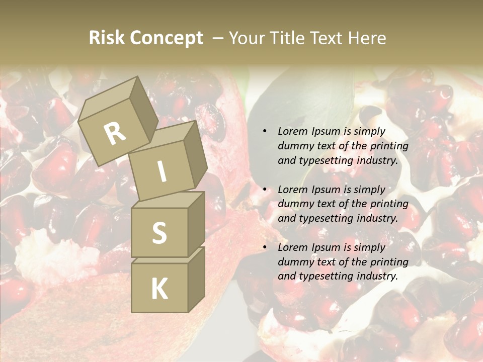 Eat Sweet Juice PowerPoint Template