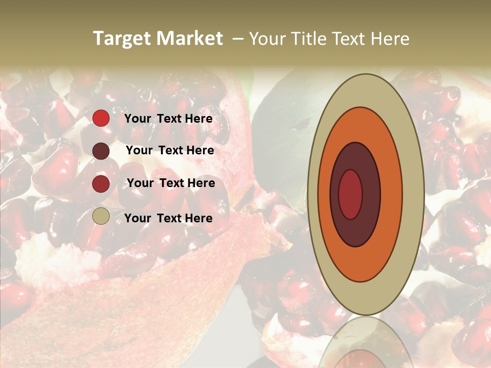 Eat Sweet Juice PowerPoint Template