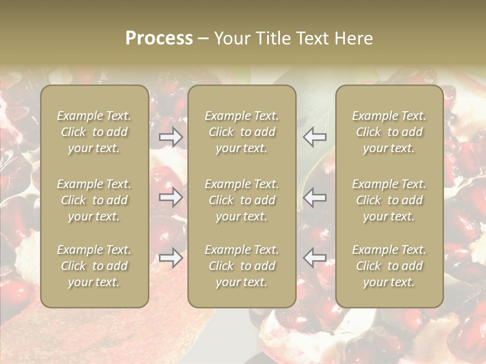 Eat Sweet Juice PowerPoint Template