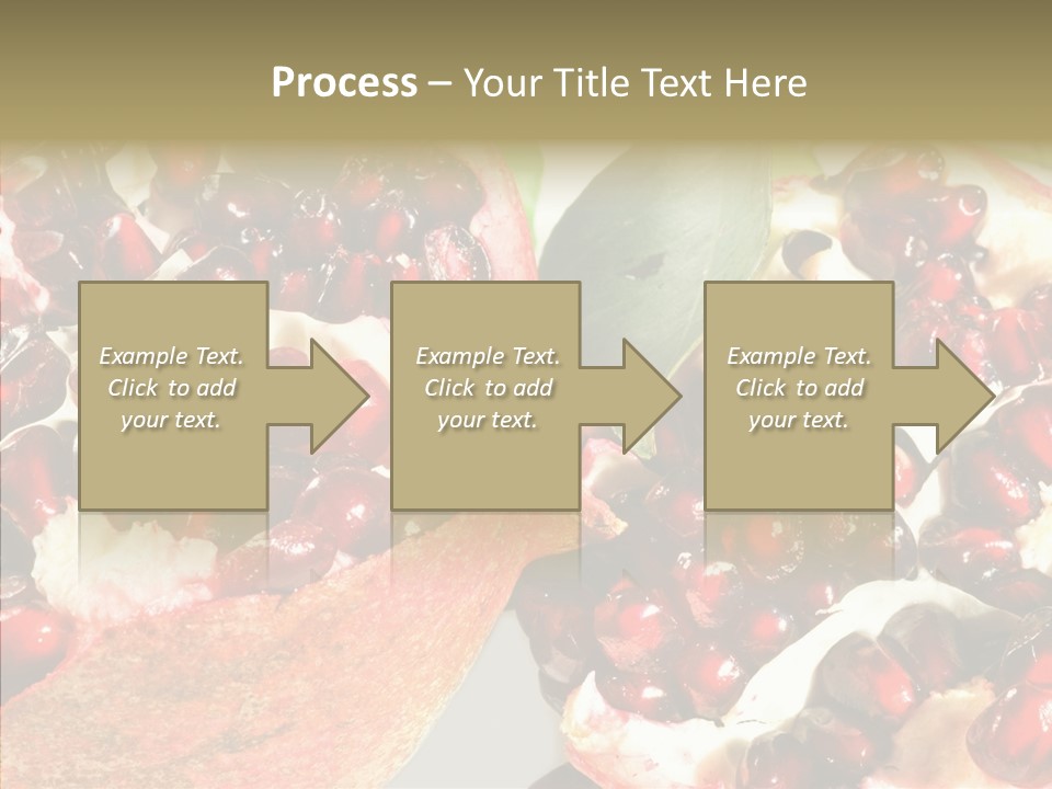 Eat Sweet Juice PowerPoint Template