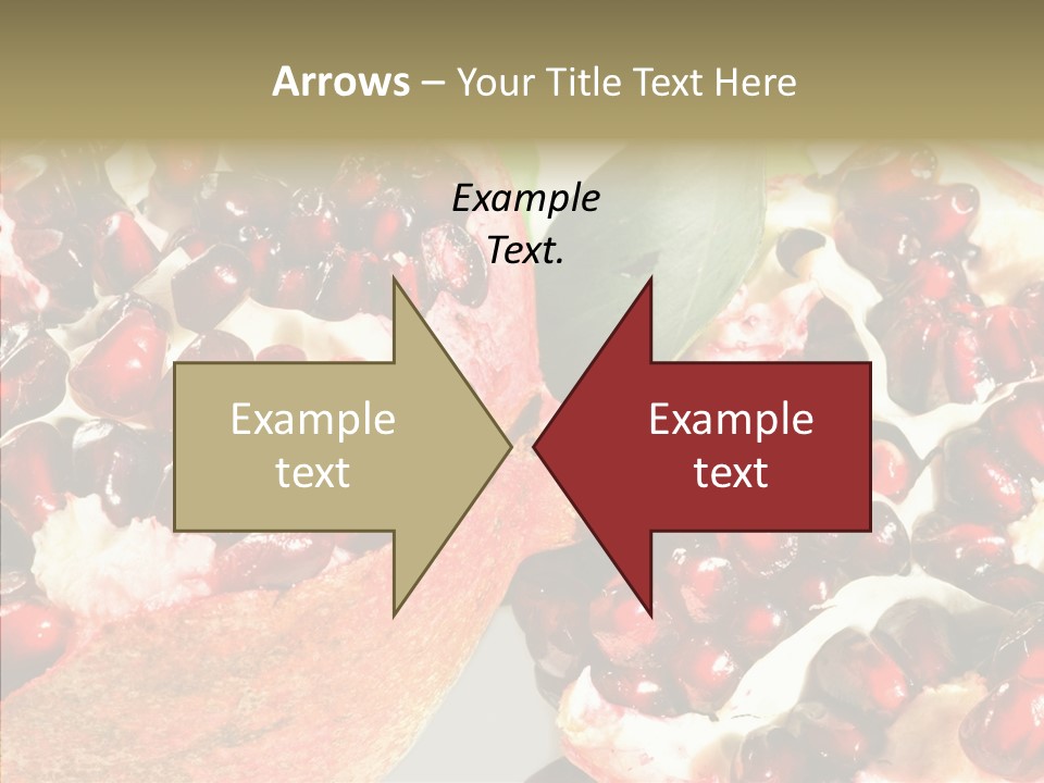 Eat Sweet Juice PowerPoint Template