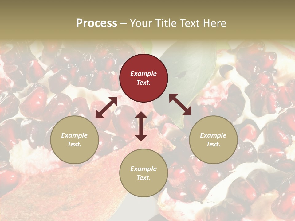 Eat Sweet Juice PowerPoint Template