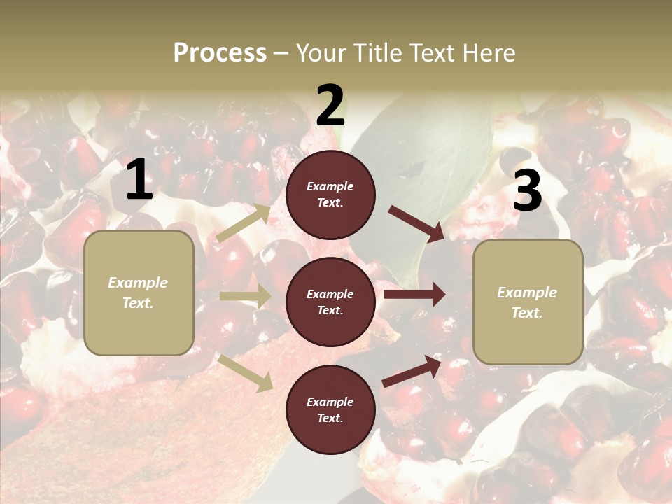 Eat Sweet Juice PowerPoint Template