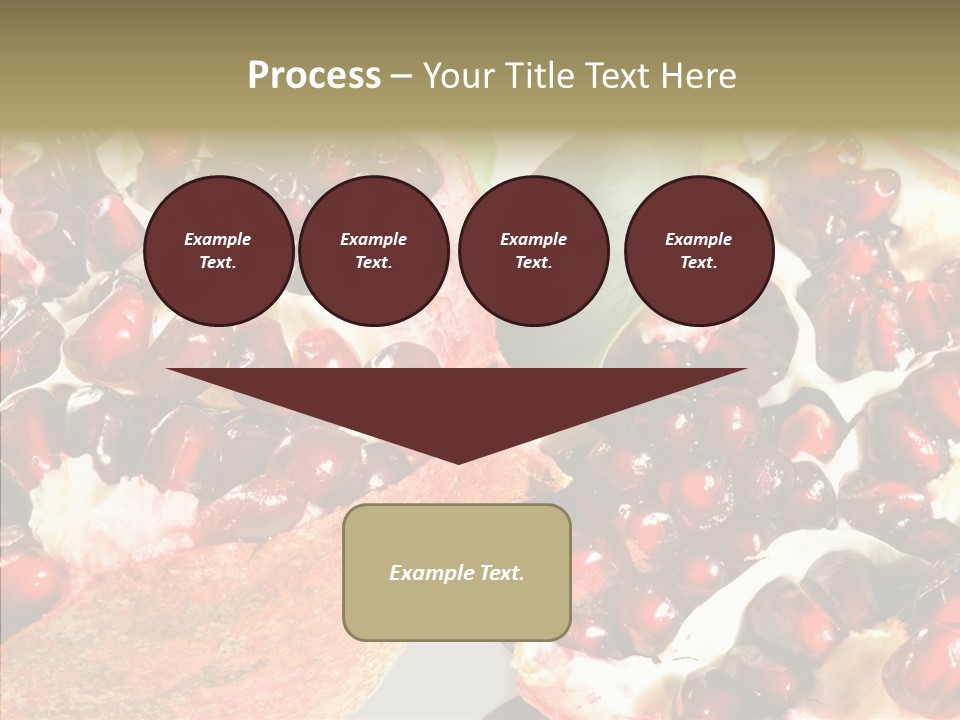 Eat Sweet Juice PowerPoint Template