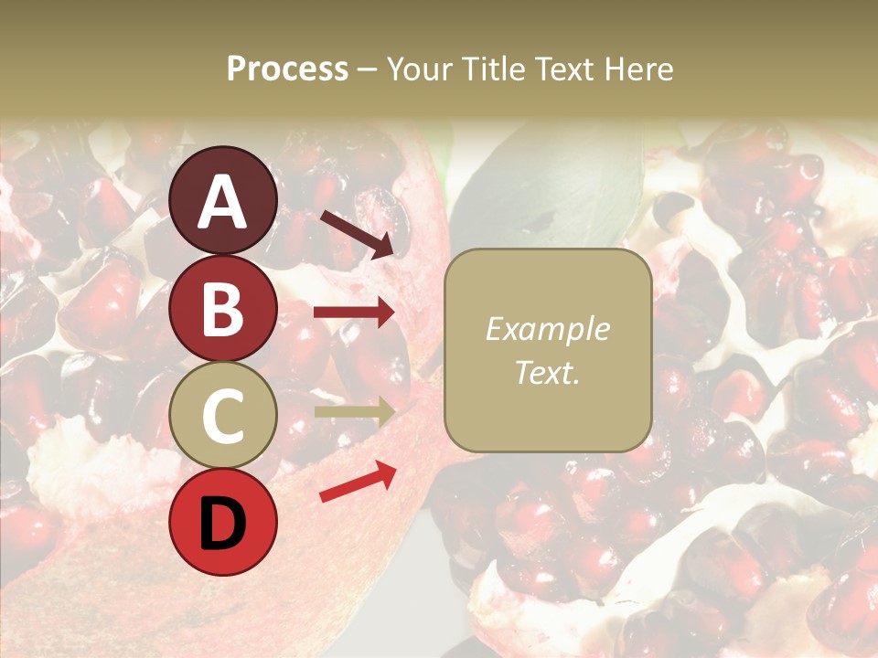Eat Sweet Juice PowerPoint Template