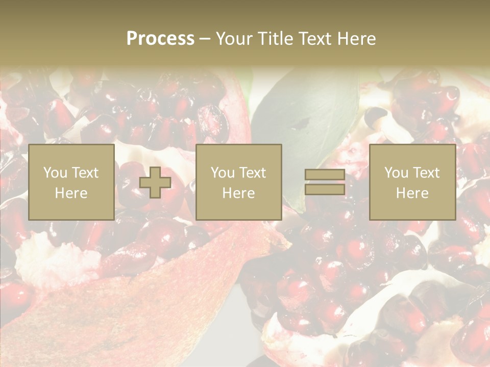 Eat Sweet Juice PowerPoint Template