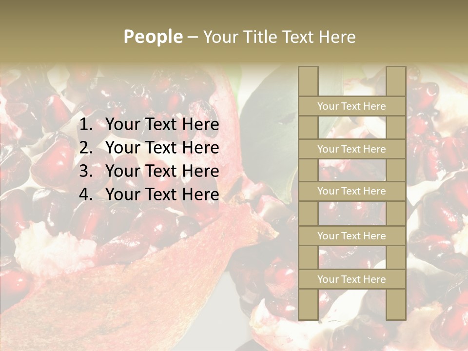 Eat Sweet Juice PowerPoint Template