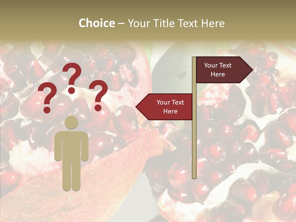 Eat Sweet Juice PowerPoint Template