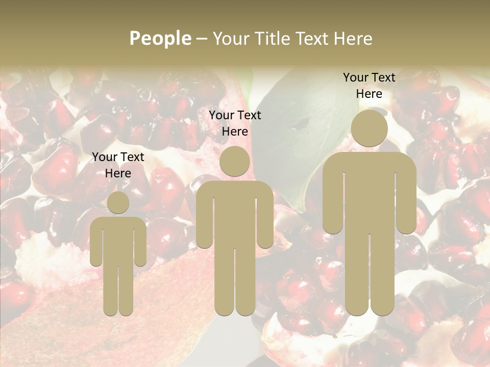 Eat Sweet Juice PowerPoint Template