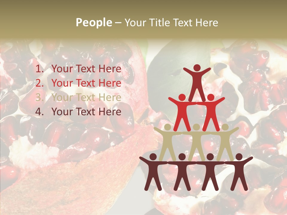 Eat Sweet Juice PowerPoint Template