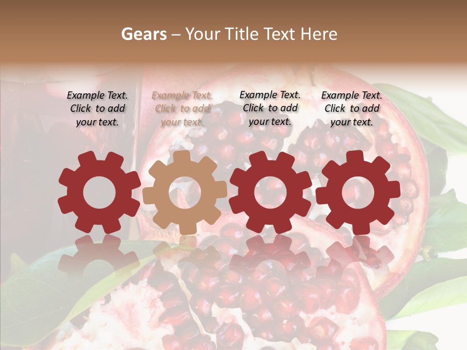 Eat Break Healthy PowerPoint Template