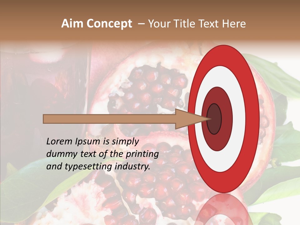 Eat Break Healthy PowerPoint Template